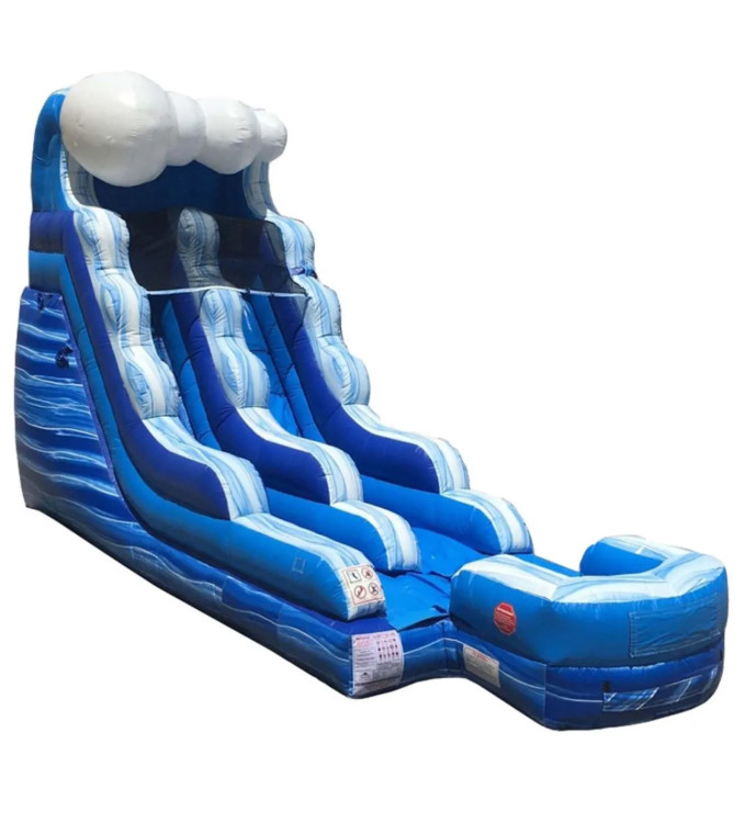 15' Blue Wave Water Slide