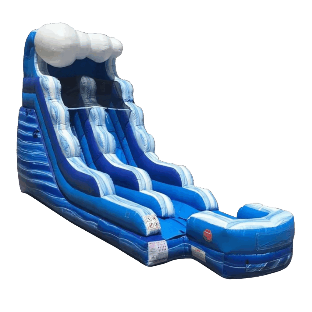 blue wave waterslides Jumptastic Home
